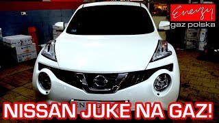 Montaż LPG Nissan Juke 1.2 85KM bezpośredni wtrysk 2014r w Energy Gaz Polska na auto gaz PRINS