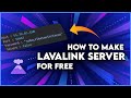 How To Make Own Lavalink Server For FREE 🌋| 24/7 Online Lavalink | No Replit