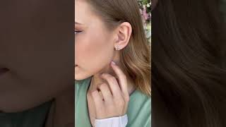 Серьги-пусеты из золота Tiffany \u0026 Co