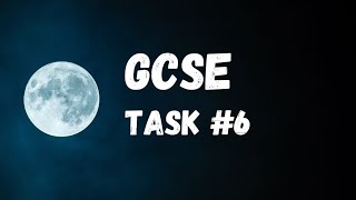 GCSE #6 Python Solution