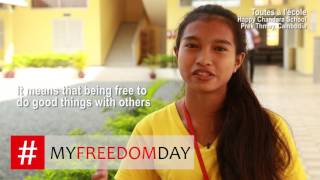 #myfreedomday by srey pich