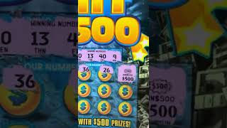 🔥HUGE $500 WIN on a $5 NC Scratch-Off! 💥 BURST Symbol Jackpot! 🎉