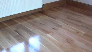 Floor Sanding in Bromborough, Wirral of this Professionally Refinished Oak Flooring