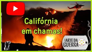 Escândalo: bombeiros doaram material para a Ucrânia e agora não podem apagar incêndio na California!