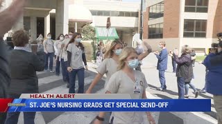 St. Joe's nursing grads get special send-off