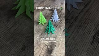 DIY CHRISTMAS TREE PAPER CRAFT TUTORIAL | HOW TO MAKE PAPER CHRISTMAS TREE | CHRISTMAS DECORATION