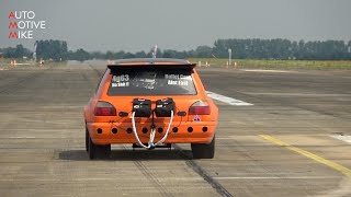 1500HP Nissan Sunny is WORLDS FASTEST! 0-315 KM/H!