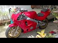 1988 honda cbr 400 rr nc23 cold start