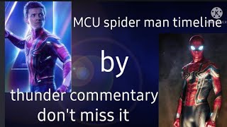 (Tamil)MCU Spider man Timeline in thunder commentary