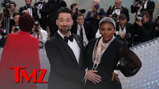 Serena Williams Reveals Pregnancy at Met Gala | TMZ TV