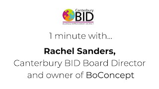 Rachel Sanders, Canterbury BID Director and owner of BoConcept