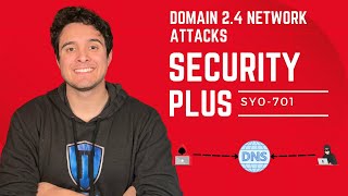 Security+ Domain 2.4 Network Attacks - SY0-701 FULL COURSE