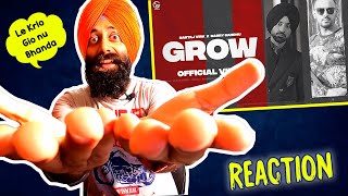 Reacting to Sartaj Virk ft. Garry Sandhu | Grow ( Video Song ) | PunjabiReel TV