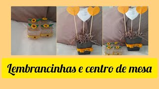 CHÁ DE COZINHA: LEMBRANCINHAS E COMPRINHAS DO CENTRO DE MESA