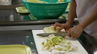 学校給食ができるまで