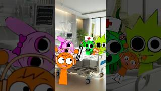 POV Pinki was admitted in hospital | Incredibox Sprunki #shorts #incredibox #sprunki