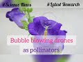 Bubble blowing Drones as pollinators | Latest Research update