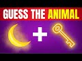 Can You Guess The ANIMAL by emojis? | 🐶🦁🐬 Emoji Quiz