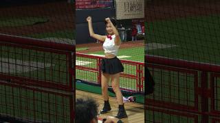 20240723 天母棒球場 Dragon Beauties 賴可 局間曲【我心中的那道彩虹】 #cheerleader #baseball #cpbl #味全龍