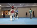 taekwondo fight nadiad academy