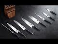 SHAN ZU | 16-PCS Professional Japanese Knife Set | Genbu Sereis | Open Box & Brief Show