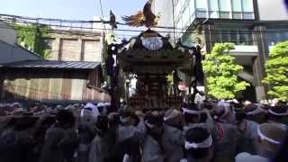 平成２６年 下谷神社 大祭 本社神輿渡御 有名な祭の一つで有る。