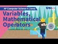 Java Fundamentals: Variables, Mathematical Operators