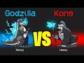 *NEW* GODZILLA vs KING KONG in AMONG US!