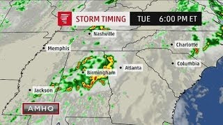 Tornado Outbreak, Severe Storms, Flooding Rainfall in the South