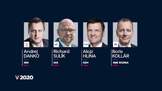 VOĽBY 2020 - Predvolebná diskusia - v pondelok 24. 2. 2020 o 20:30 na TV Markíza