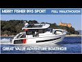 Merry Fisher 895 Sport I Full Walkthrough I The Marine Channel