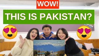 Koreans & Uzbek friends reacting on// Islamabad- world's second most beautiful capital