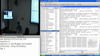 Day 1 Part 2: Exploits 2: Exploits in the Windows Environment