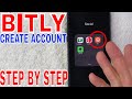 ✅  How To Create Bitly Link Shortener Account 🔴