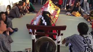 皇美屋神社　神事場　五段　与北　西原若連中