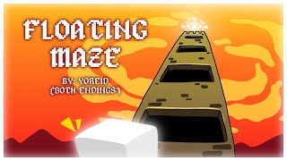 Floating Maze by YoReid | (Extreme Demon) | (All coins, Both Endings) | Geometry Dash 2.11