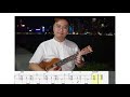 月亮代表我的心 鄧麗君 ukulele小結他指彈譜 fingerstyle tab