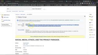 Exporting Citations from EBSCO