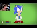 reacting to the evolution of sonic the hedgehog