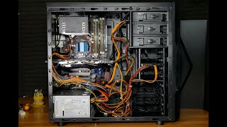 Vintage Quad core Computer build featuring ONKYO SE-200 PCI audio card.