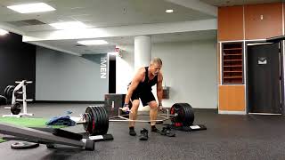 555 lb deadlift 55 years old @ 177 lb bodyweight