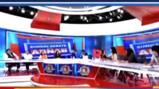 Best Two minute rant on all political leaders by Trisha Shetty on RepublicTv Sunday Night debate