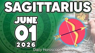 𝐒𝐚𝐠𝐢𝐭𝐭𝐚𝐫𝐢𝐮𝐬 ♐ 😭YOU RECOVER EVERYTHING SOMEONE TOOK FROM YOU🛐 Horoscope for today JUNE 1 2026 🔮 #new