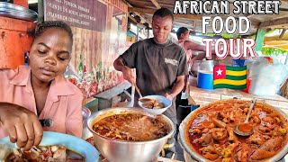 Togolese street food Heaven Atakpame plateau region of Togo 🇹🇬 west Africa 🌍