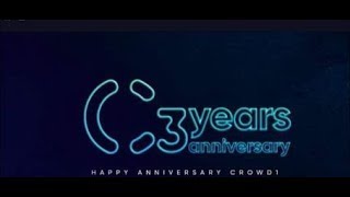 A LOOK BACK ON CROWD1 THREE YEARS OF JOURNEY!