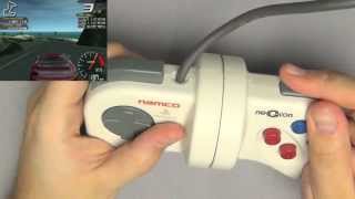 Ridge Racer V, Played With the NeGcon