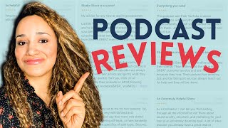 How to Get Reviews for Your Podcast // Do Podcast Reviews Help You Rank
