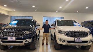 Cặp Everest Titanium 4x2, Nhưng Sử Dụng Máy Bi Turbo! Thương Sài Gòn Ford! Used Car.