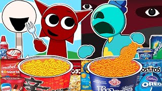 Incredibox Sprunki vs Poppy Playtime Chapter 4 Convenience Store MUKBANG COMPLETE EDITION | ASMR