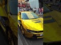 gold bmw spotted in london bmw i8 luxury cars 🤩 viral shorts shortvideo